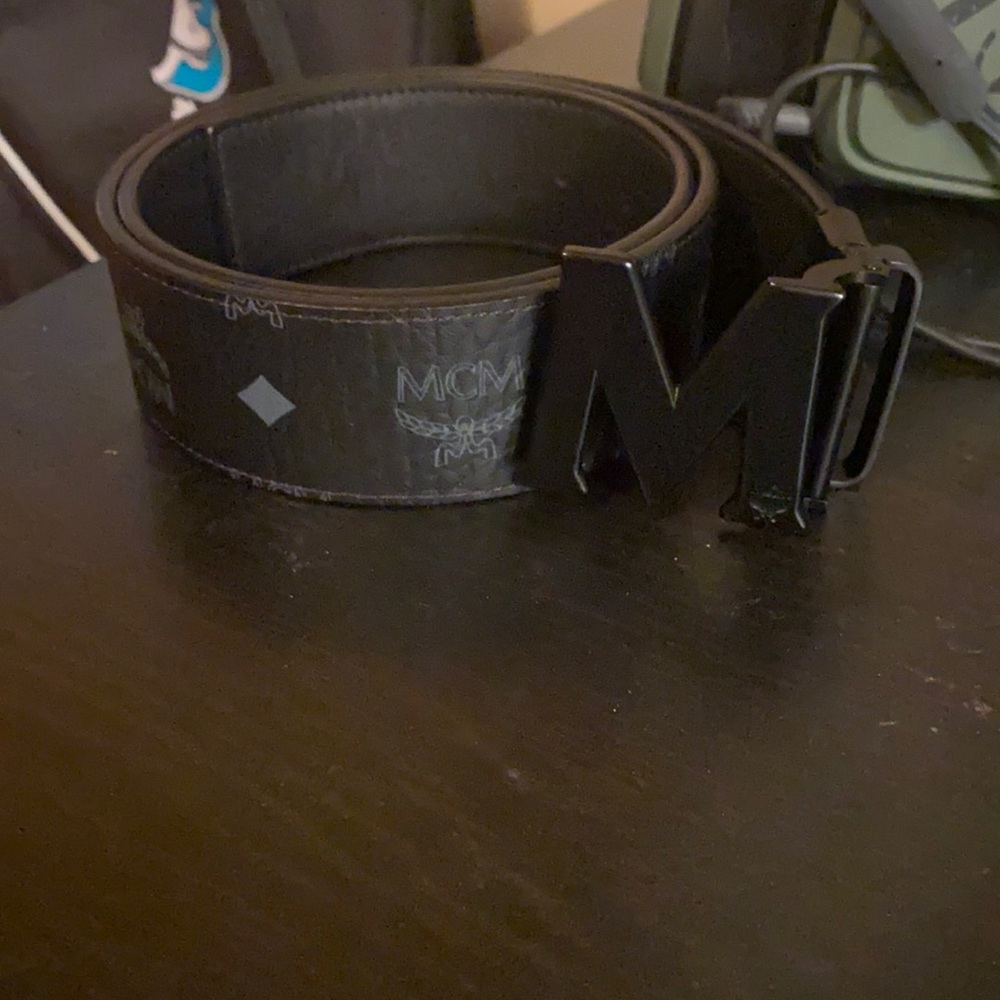 Black MCM belt